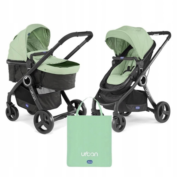 URBAN прогулочная коляска CHICCO CROSSOVER + SEAT + BASE 5in1