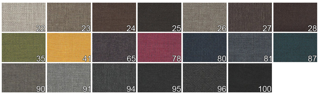 Zestaw wypoczynkowy 3+2 Ameba Wielkość większa