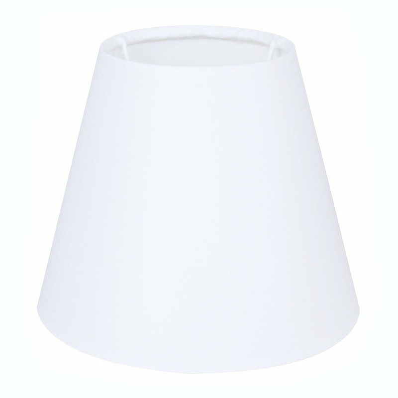 

Abażur Do Lamp,żyrandoli Biały Na Oprawkę E14- 002