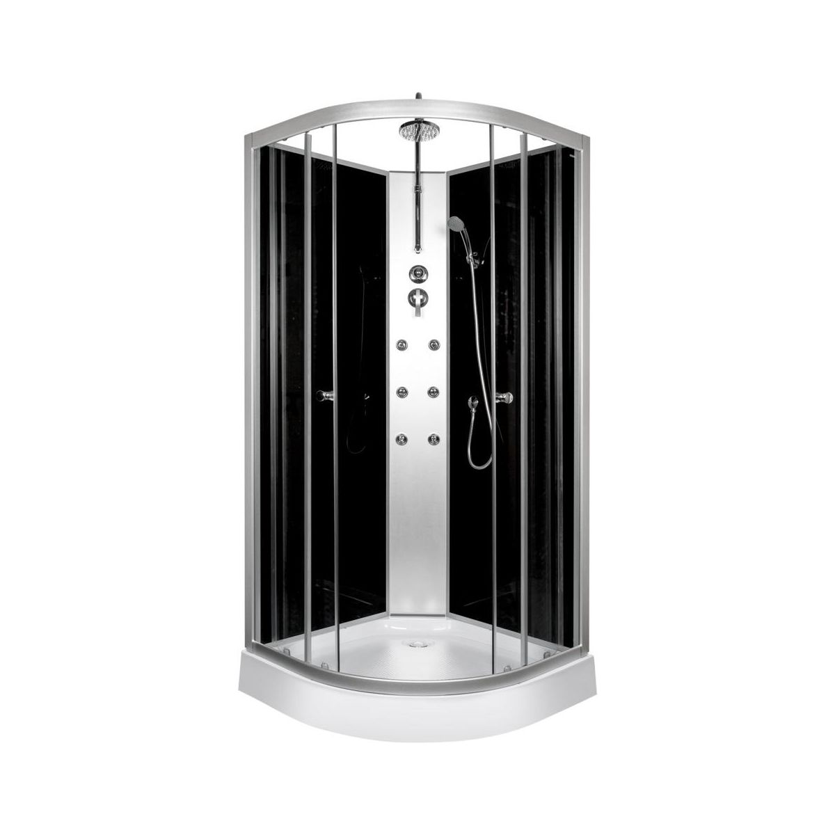 KABINA PRYSZNICOWA Z HYDROMASAŻEM 90x90