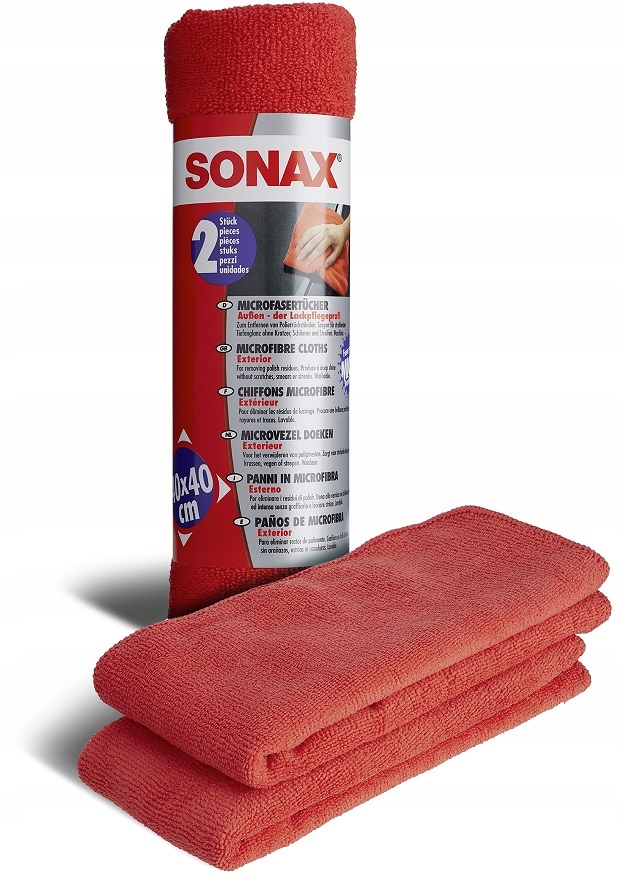 

Sonax Ściereczka z mikrofibry mikrofibra 2 sztuki