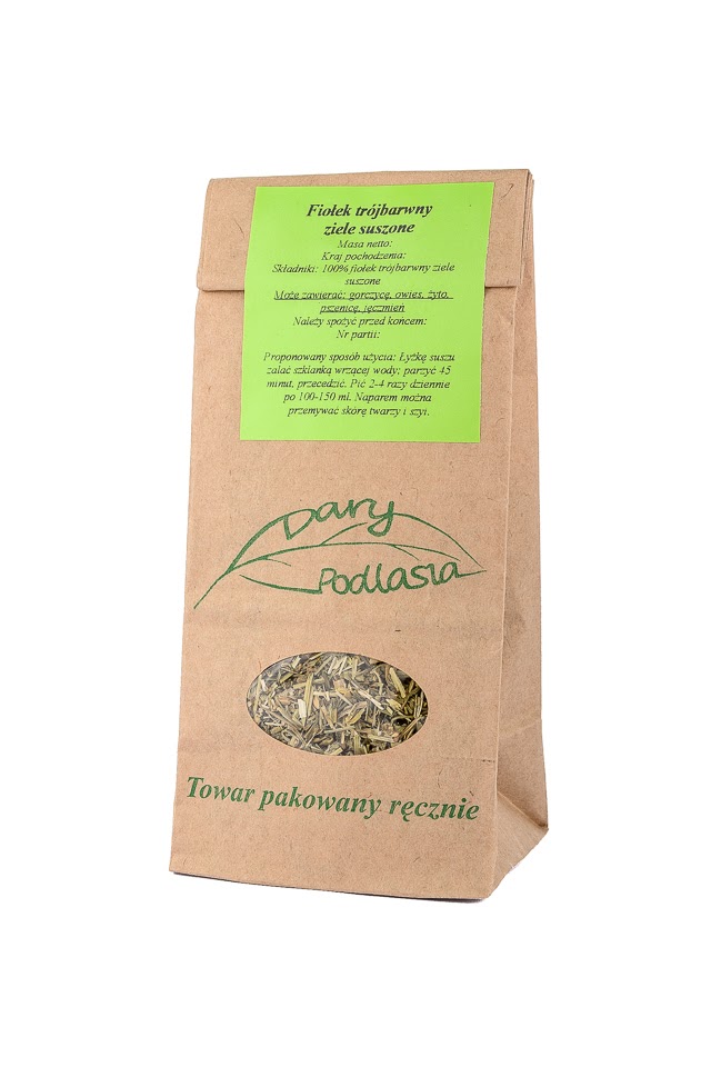 

Fiołek Trójbarwny ziele -Zioła- 50g- Dary Podlasia