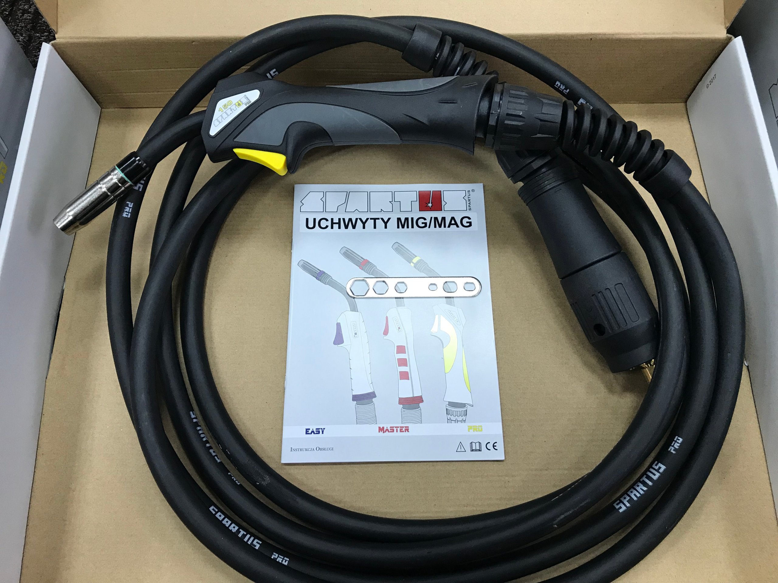 

Uchwyt Mig/mag Spartus Pro 150 typ SPP15 MB15 5m