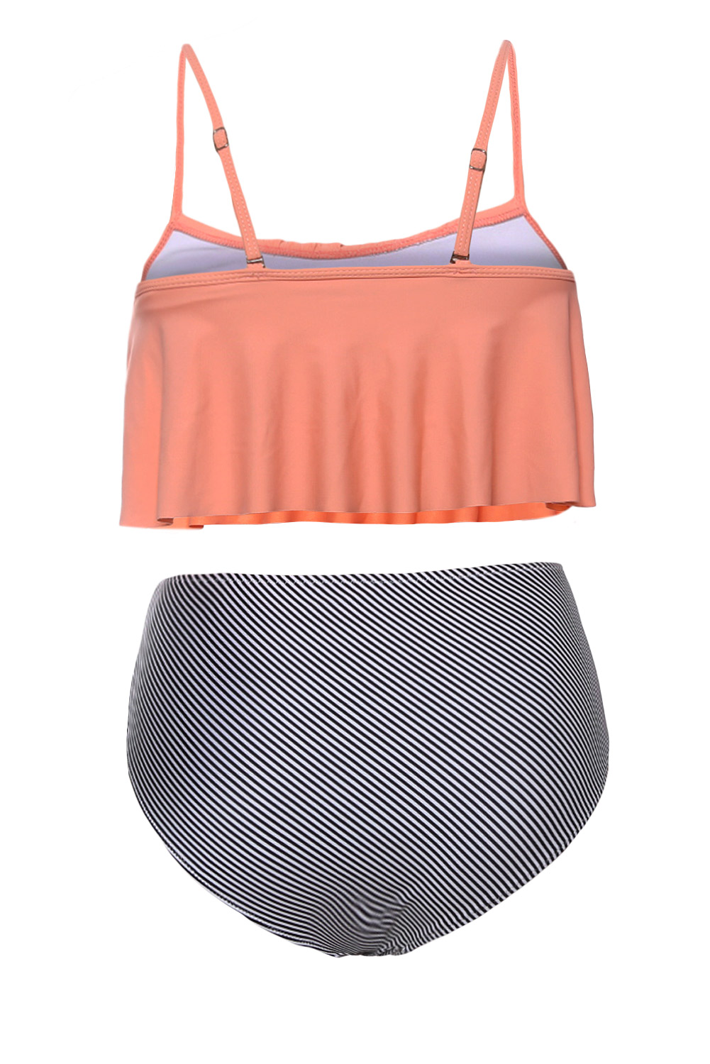 Bikini STRÓJ KĄPIELOWY Wysoki Stan Usztyw Misecz M Kolor wielokolorowy