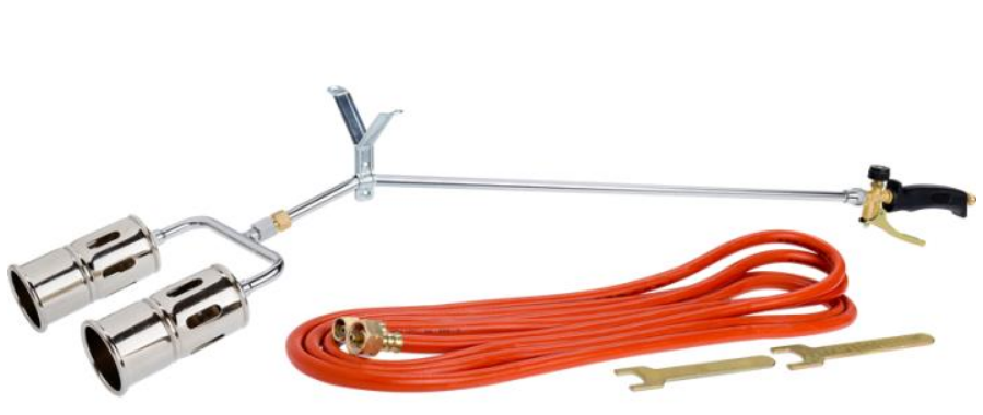 Pokrývačský Hořák Pájecí Plynová Páječka 2 Trysky