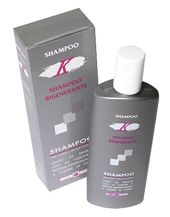 Přírodní Šampon Na Podporu odličovacího přípravku Lozione K pro šedivé vlasy 200 Ml