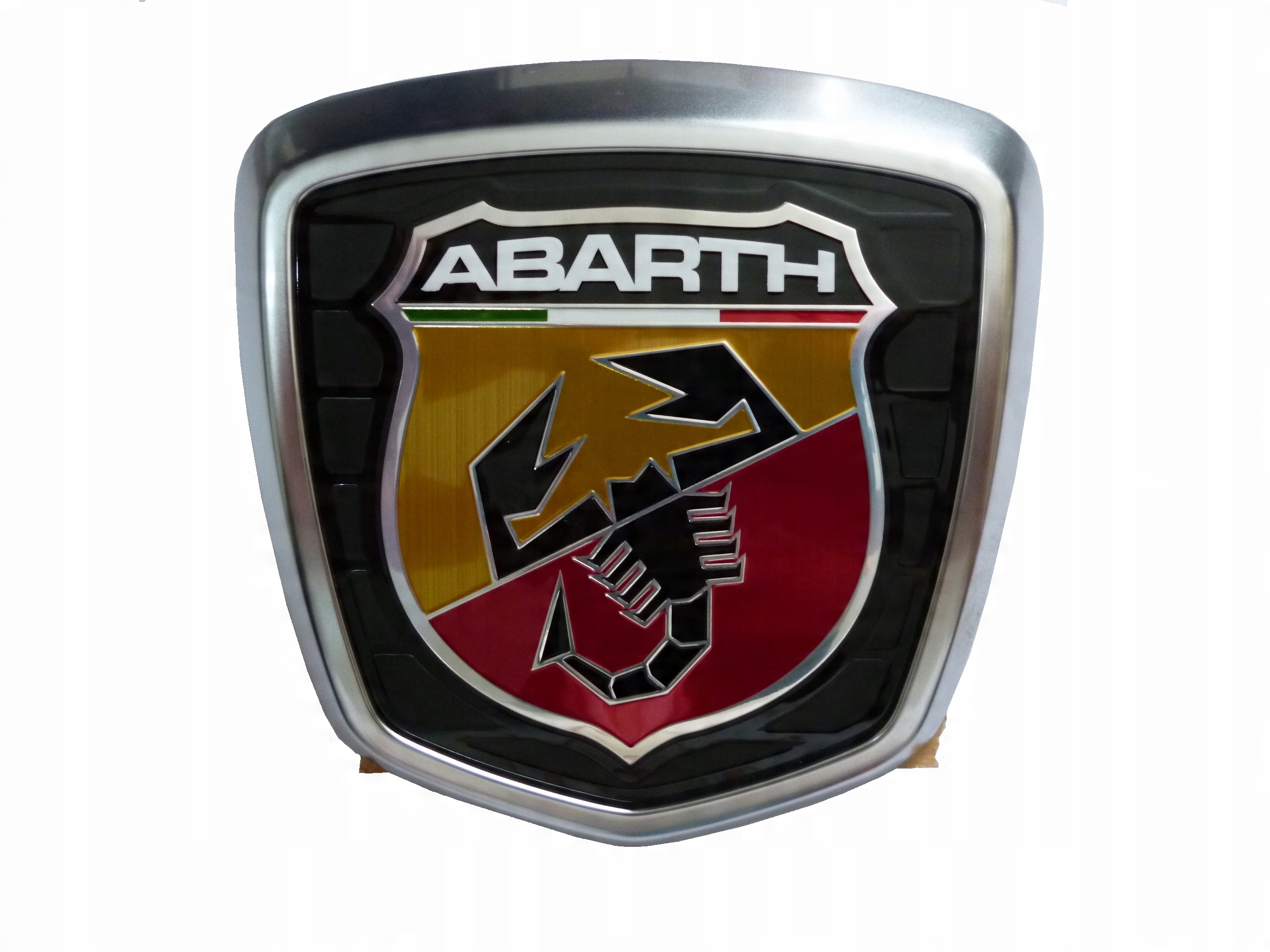 NOWY ZNACZEK EMBLEMAT FIAT 500 ABARTH TYŁ ORYGINAŁ