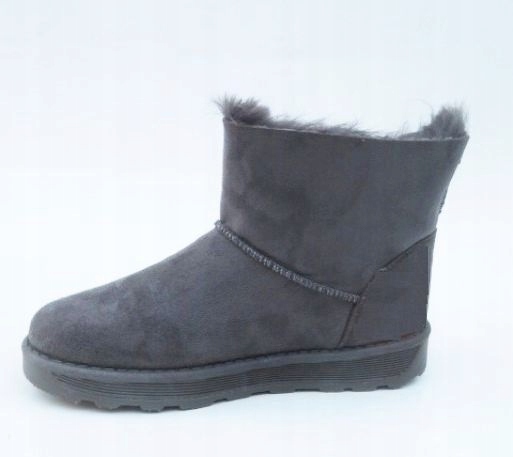 SZARE ESKIMOSKI ŚNIEGOWCE EMU MUKLUKI BOTKI 38 Marka inna