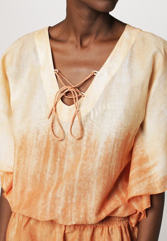 BUFFALO LETNIA SUKIENKA TUNIKA OMBRE BOHO ETNO XS Rozmiar 34