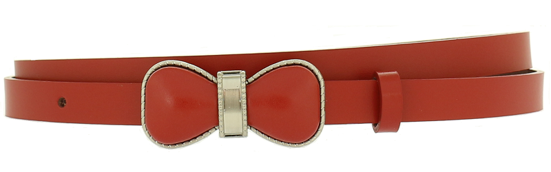 

Pasek damski do sukienki 1,4 cm Skórzany - 10 Kol.