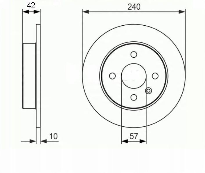 TARCZA HAM . T . OPEL ASTRA 1 . 2 98 - ABS Сторона кабіни tył foto 0