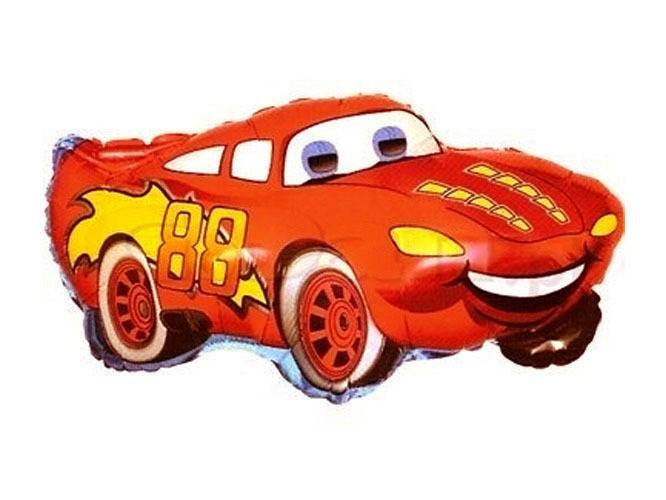 

Balon Foliowy urodziny Cars czerwony samochód 33cm