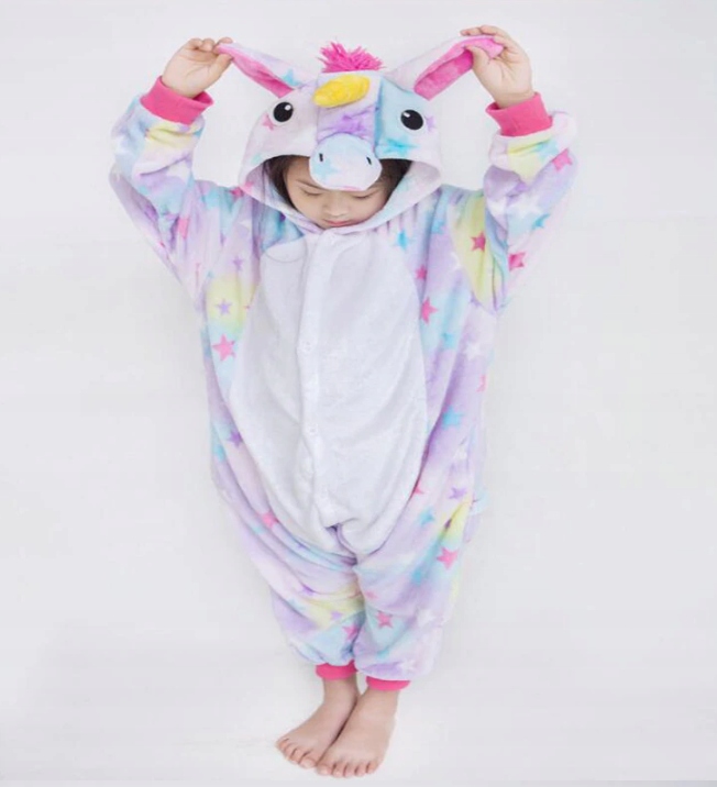 PIŻAMA JEDNOROŻEC DZIECIĘCA ZWIERZĘTA ONESIE Marka Inna marka