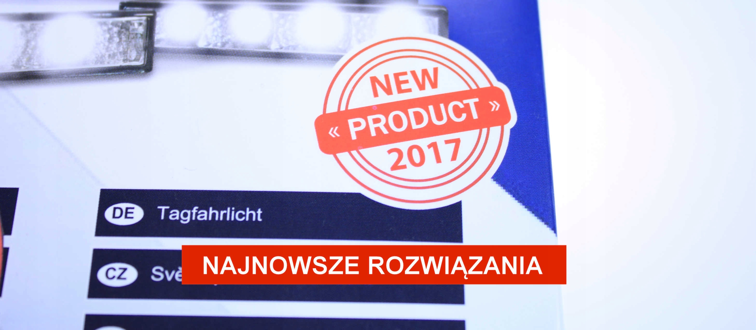 SWIATLA DZIENNE PROFESJONAL HP540PRO JASNE METAL Color temperature 5600 K