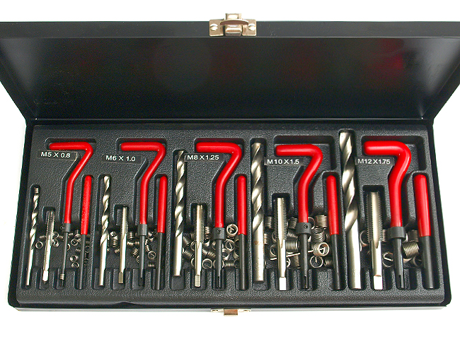 ZESTAW DO NAPRAWY ZERWANYCH GWINTÓW M5 M12 131el Kod producenta G02790