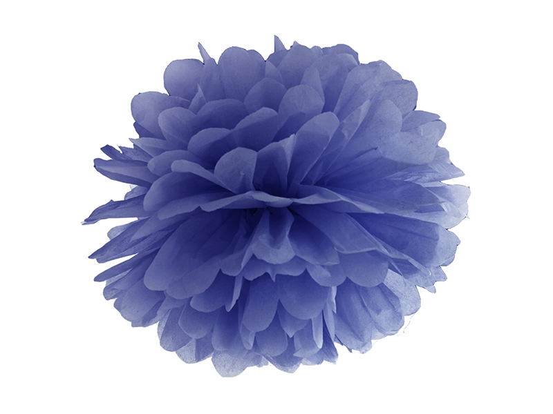 

Pompon Pompony granatowe ślub urodziny