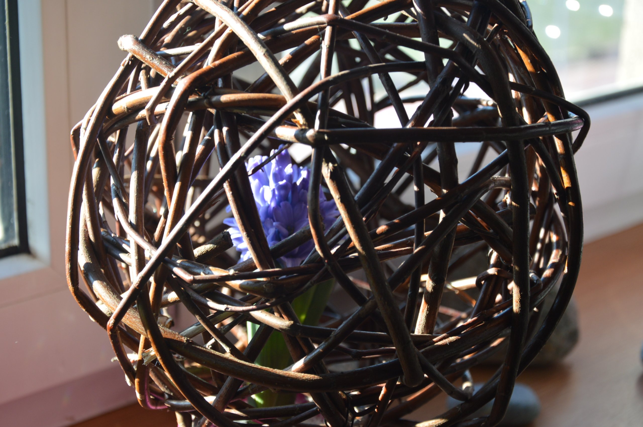 Kula wiklinowa dekoracje wiklinowe, ozdoby Śr40cm Marka Sklep Wiklinowy