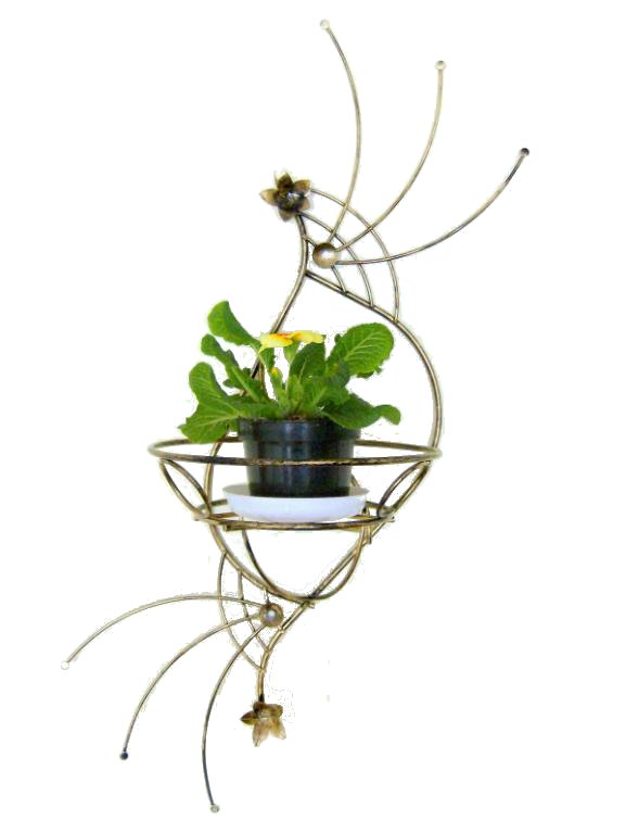 КЛУМБА НАСТЕННЫЕ УКРАШЕНИЯ - МЕТАЛОПЛАСТИК-КЛУМБЫ