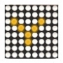 

Art Matryce Led 8x8 32x32mm Yellow 12088AY Arduino