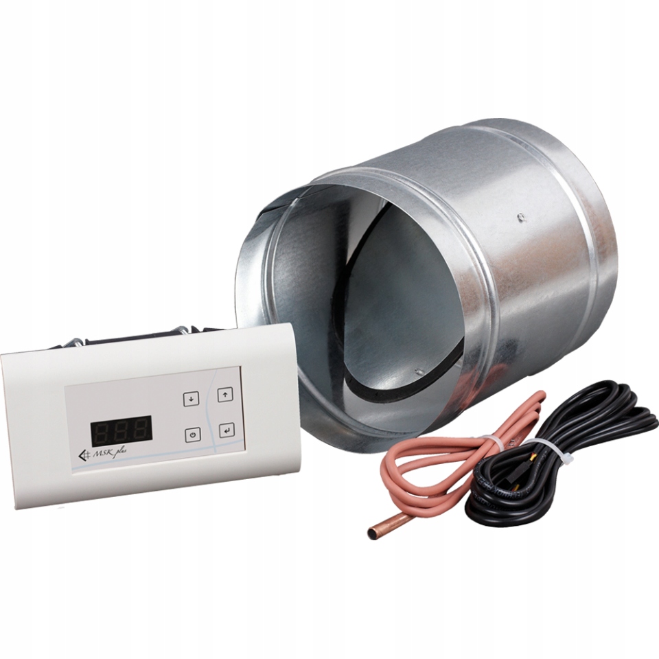 Regulátor Krbu Msk Plus S Škrticí Klapkou Fi 125