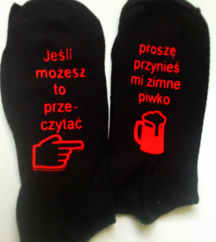 

oryginalne skarpetki męskie Prezent