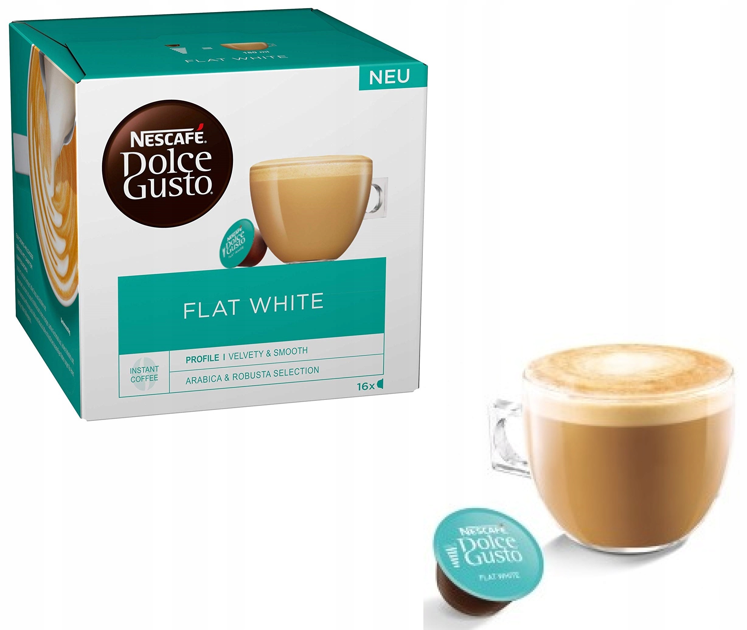 Nescafe dolce gusto flat white