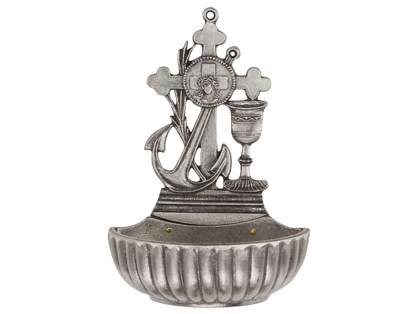 

Kropielnica Do Zawieszenia Srebrna 11cm metalowa
