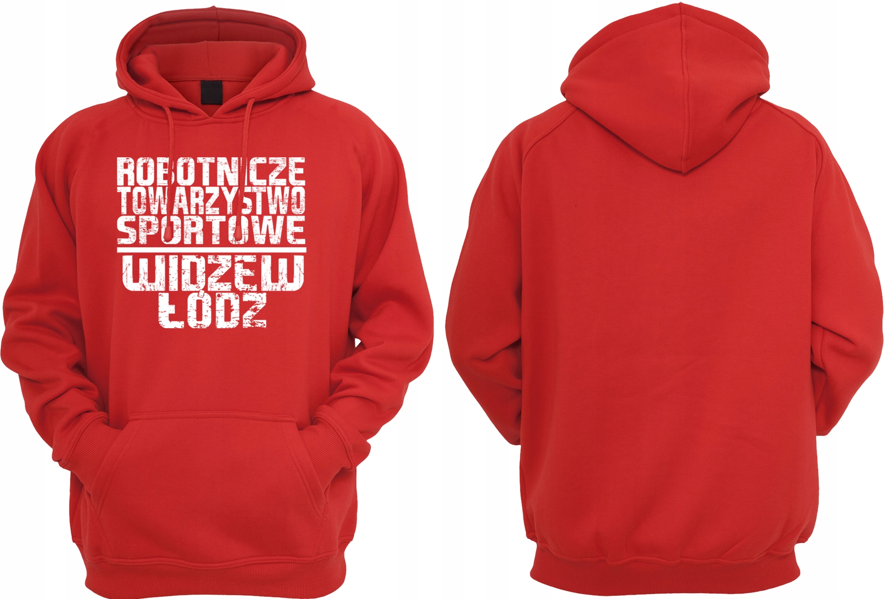 

Widzew Łódź bluza z kapturem 3 wzory 3 kolory S
