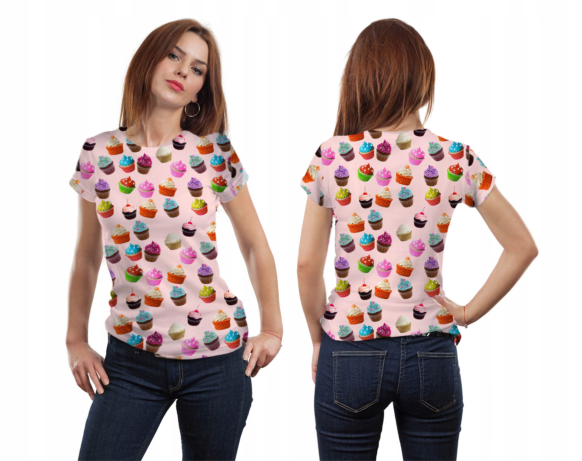 

Koszulka Fullprint Muffinki XL Oldshool 3D