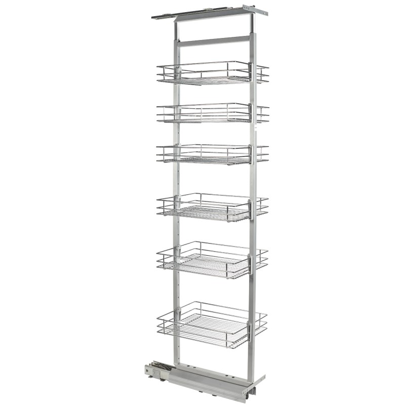 KOSZ CARGO MAXI 30 CHROM 6 POZIOM MIĘKKI DOMYK 185-220CM AMIX