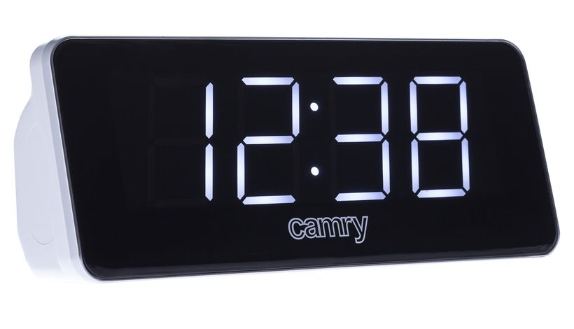 RADIOBUDZIK 2 ALARMY ZEGAR DRZEMKA CAMRY CR1156 Model CR1156
