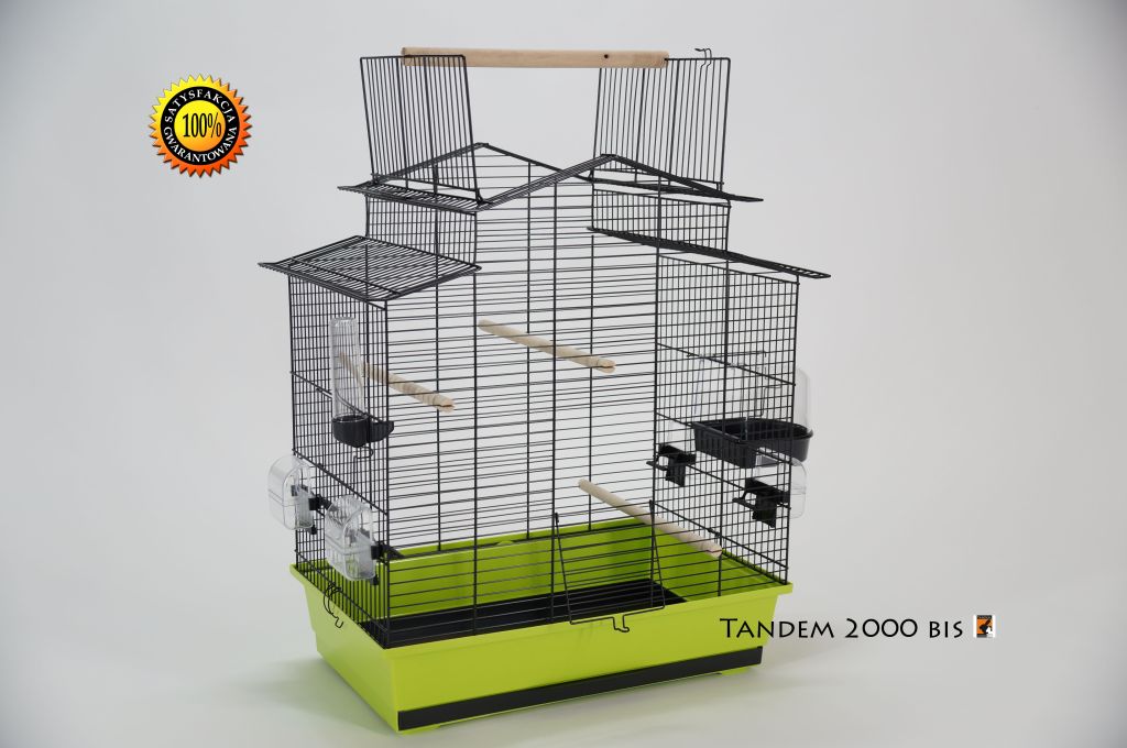 WIELKA KLATKA DLA PTAKÓW IZA 3 Z OTWIERANYM DACHEM Marka Tandem