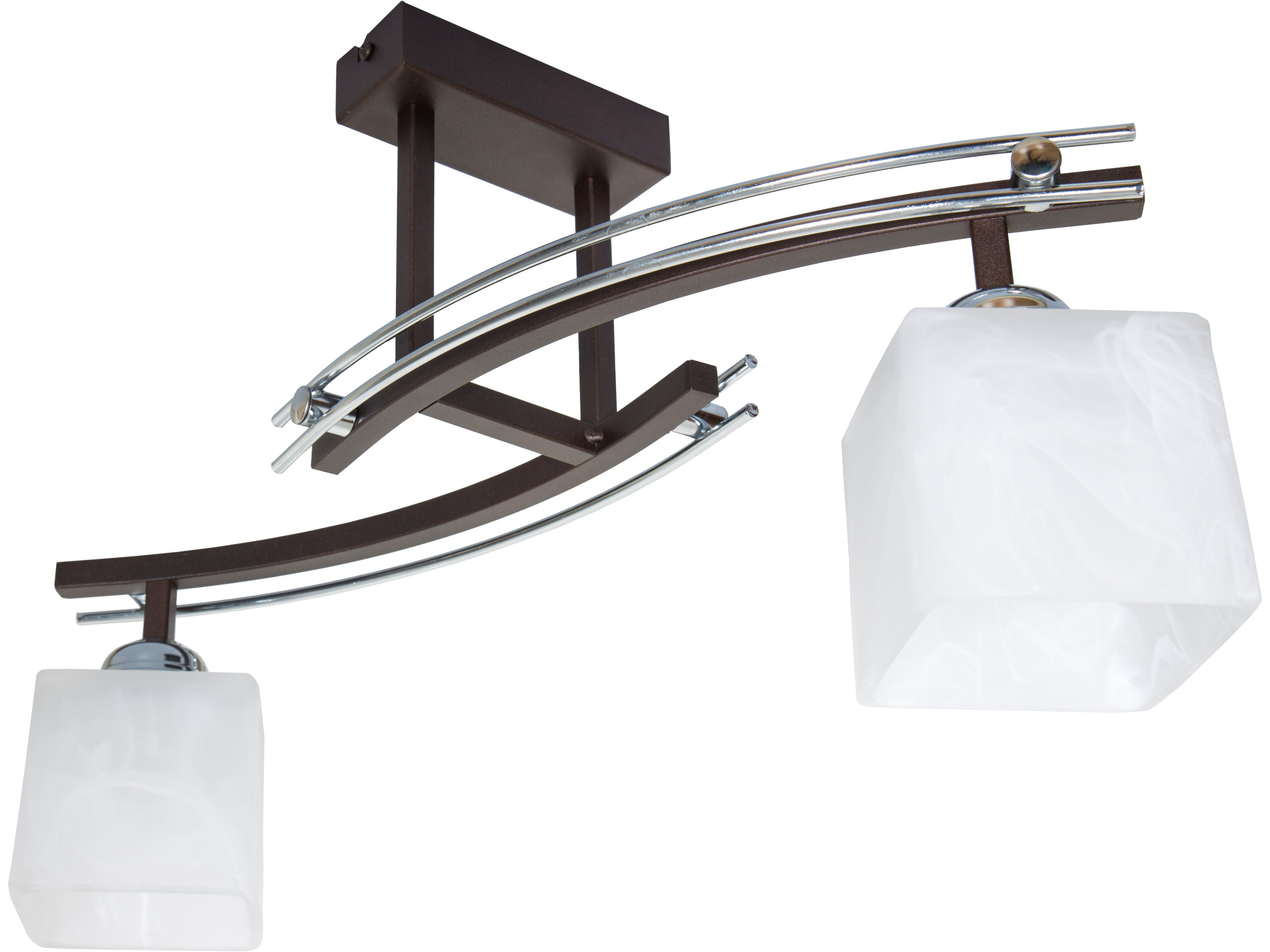 

Lampa Wisząca Sufitowa Żyrandol Plafon Led 2x60W