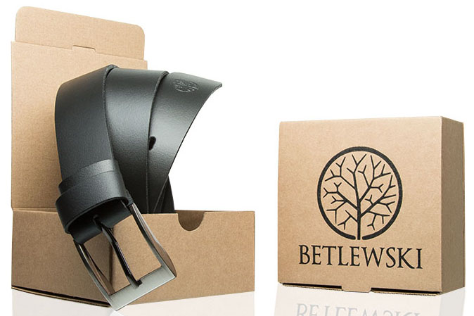 PASEK SKÓRZANY BETLEWSKI męski SKÓRA CZARNY 110 CM Płeć mężczyzna