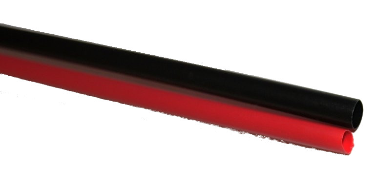 

Zestaw rurek termokurczliwych 4mm 2szt po 1 metr