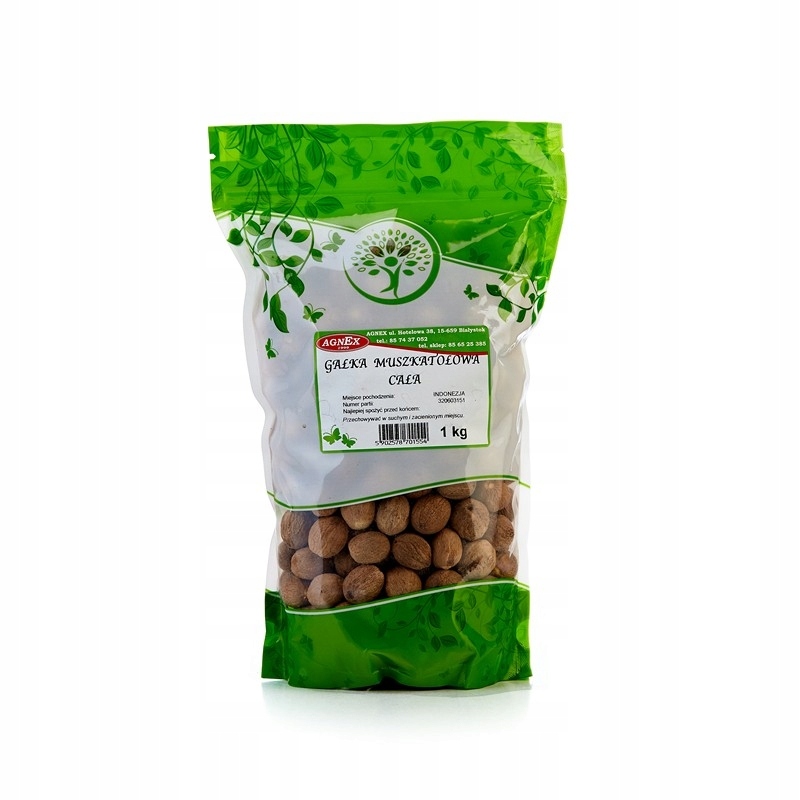 Gałka Cała Muszkatołowa 1kg cały orzech Aromatyczna Naturalna