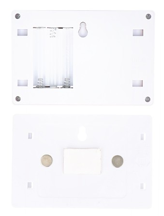 PODWÓJNA BEZPRZEWODOWA LAMPKA COB LED GARDEROBY + Kolor biały
