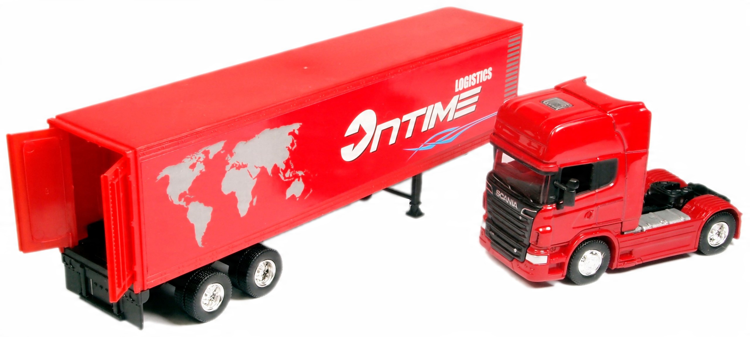 METALOWY MODEL CIĘŻARÓWKA SCANIA TIR CIĄGNIK WELLY Bohater inny