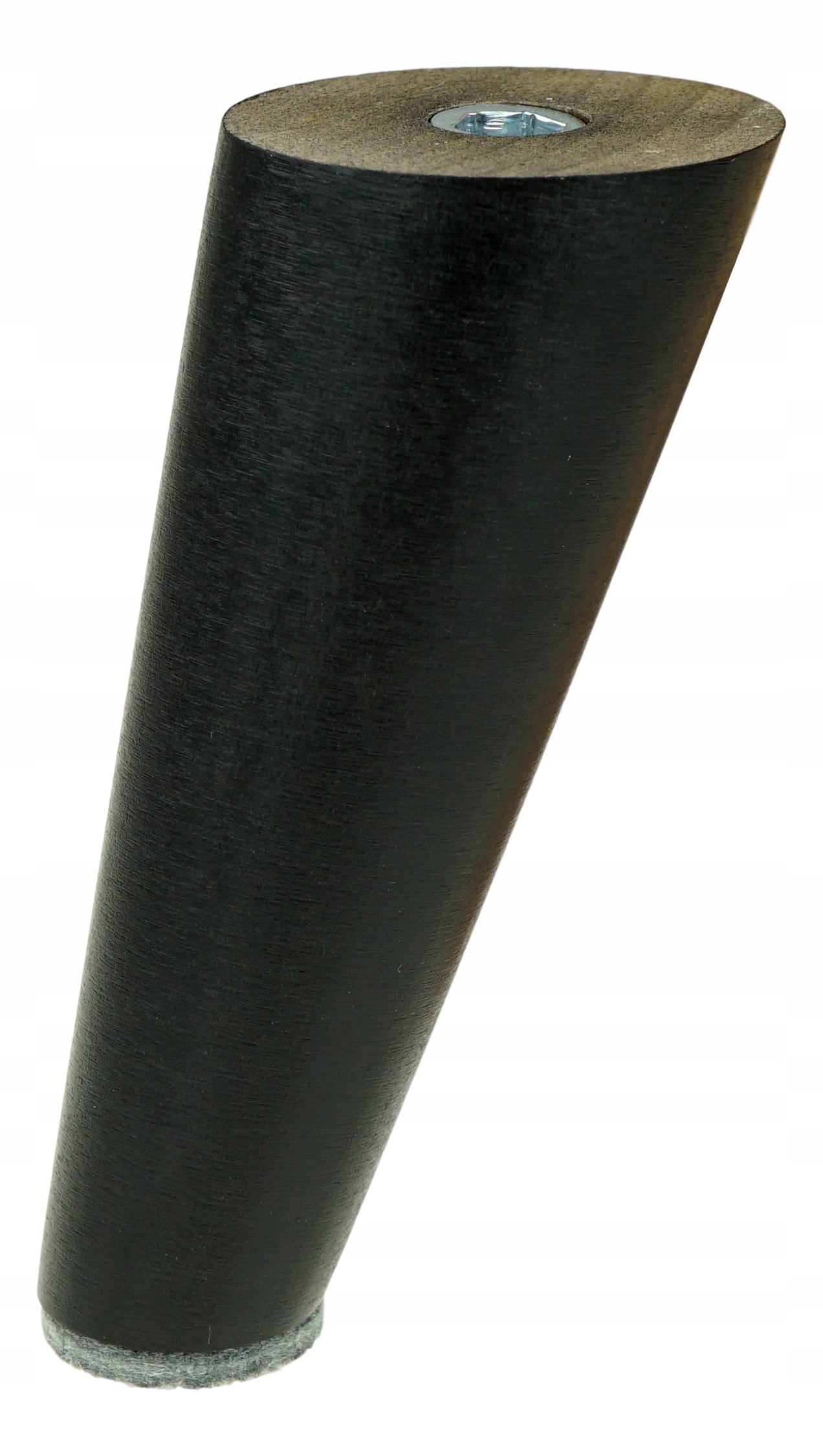

Nogi nóżki drewniane 15cm noga nóżka skośne czarna