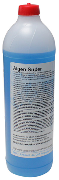 Algen Super Antyglon Srodek Przeciw Glonom Basen 7283377947 Allegro Pl