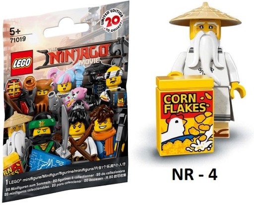 

Lego 71019 Minifigures Ninjago Mistrz Wu Nr 4
