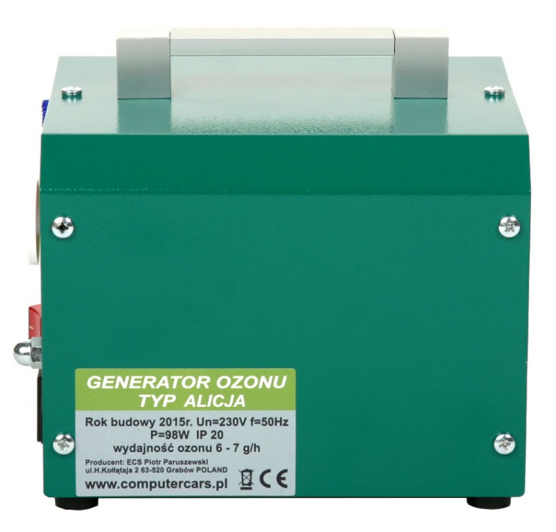 OZONATOR GENERATOR OZONU DO KLIMATYZACJI ALICJA 7G Kod producenta ALICJA