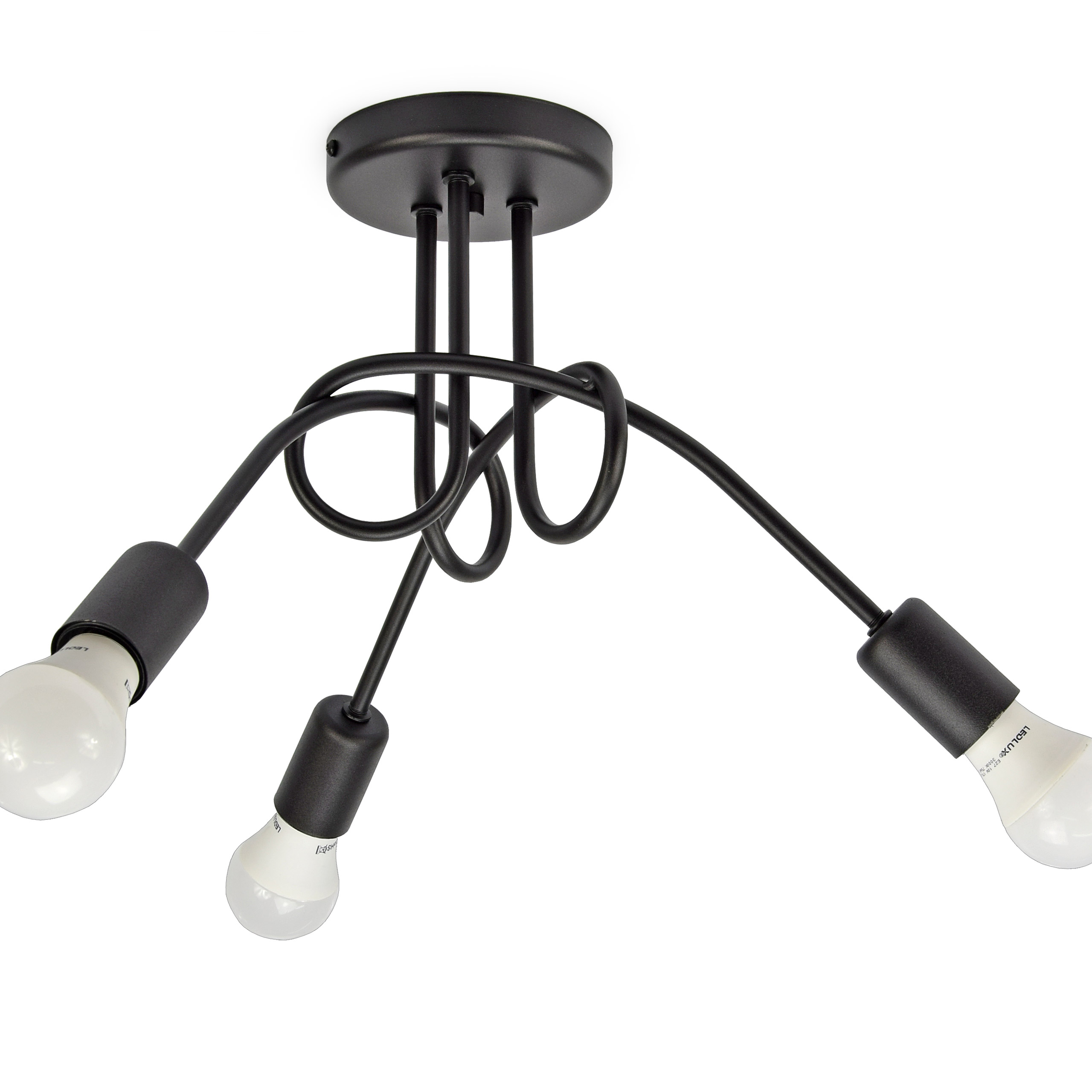 

Żyrandol Lampa Nowoczesna 261-3 3PŁ Loft Black