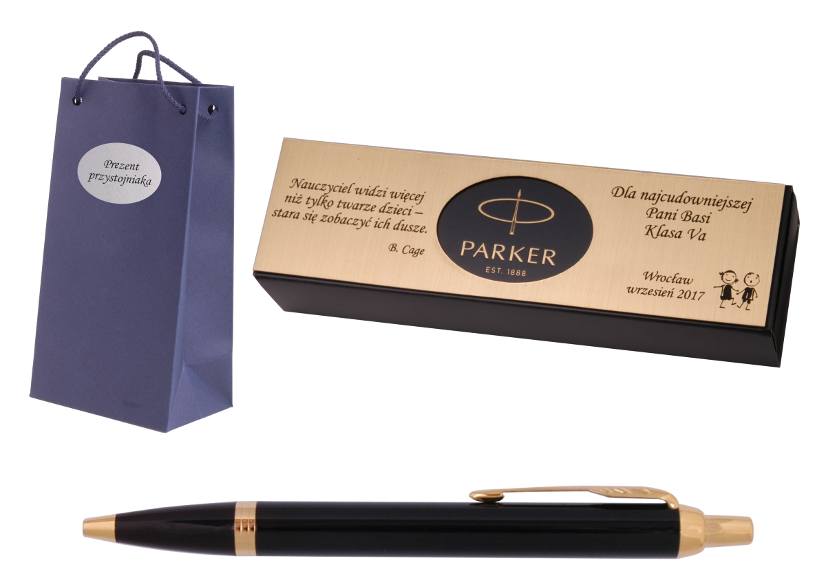 Parker długopis IM Royal Czarny Gt Tablica Grawer