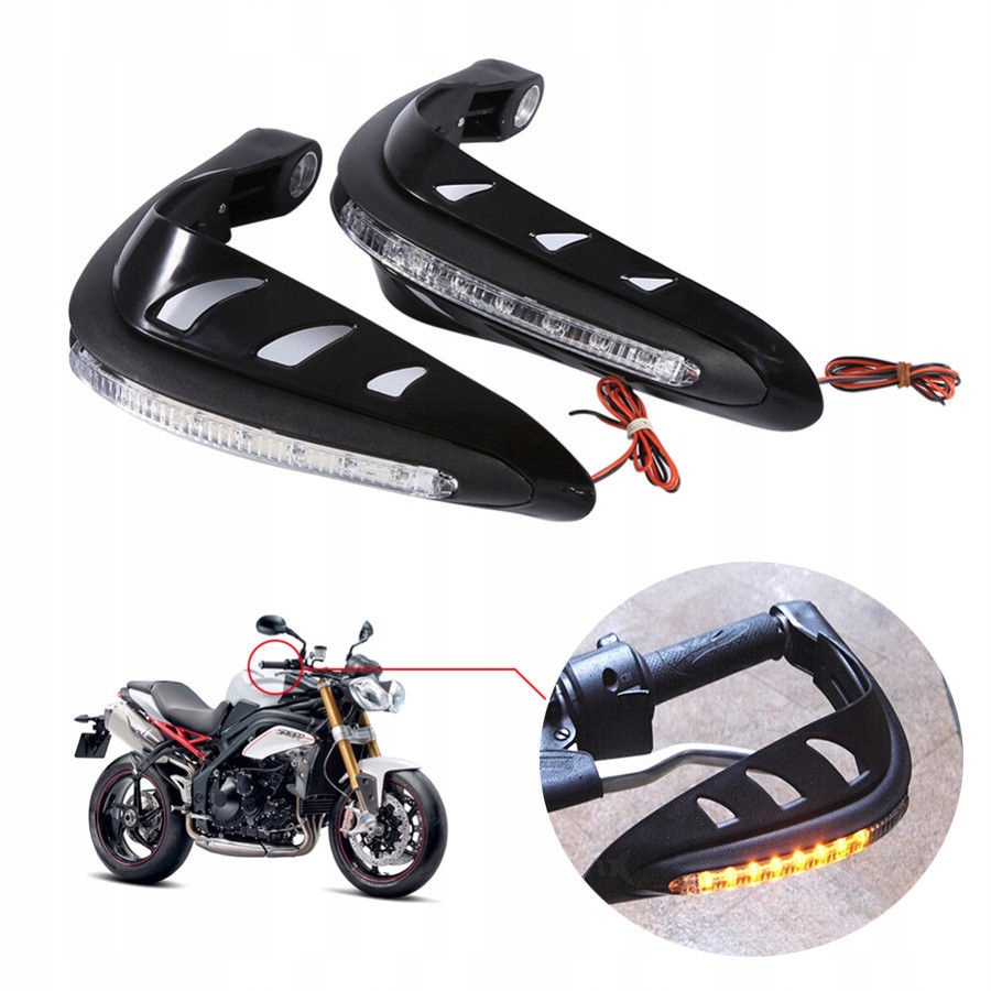 Univerzální Motocyklové Handbary S Směrovým Ukazatelem