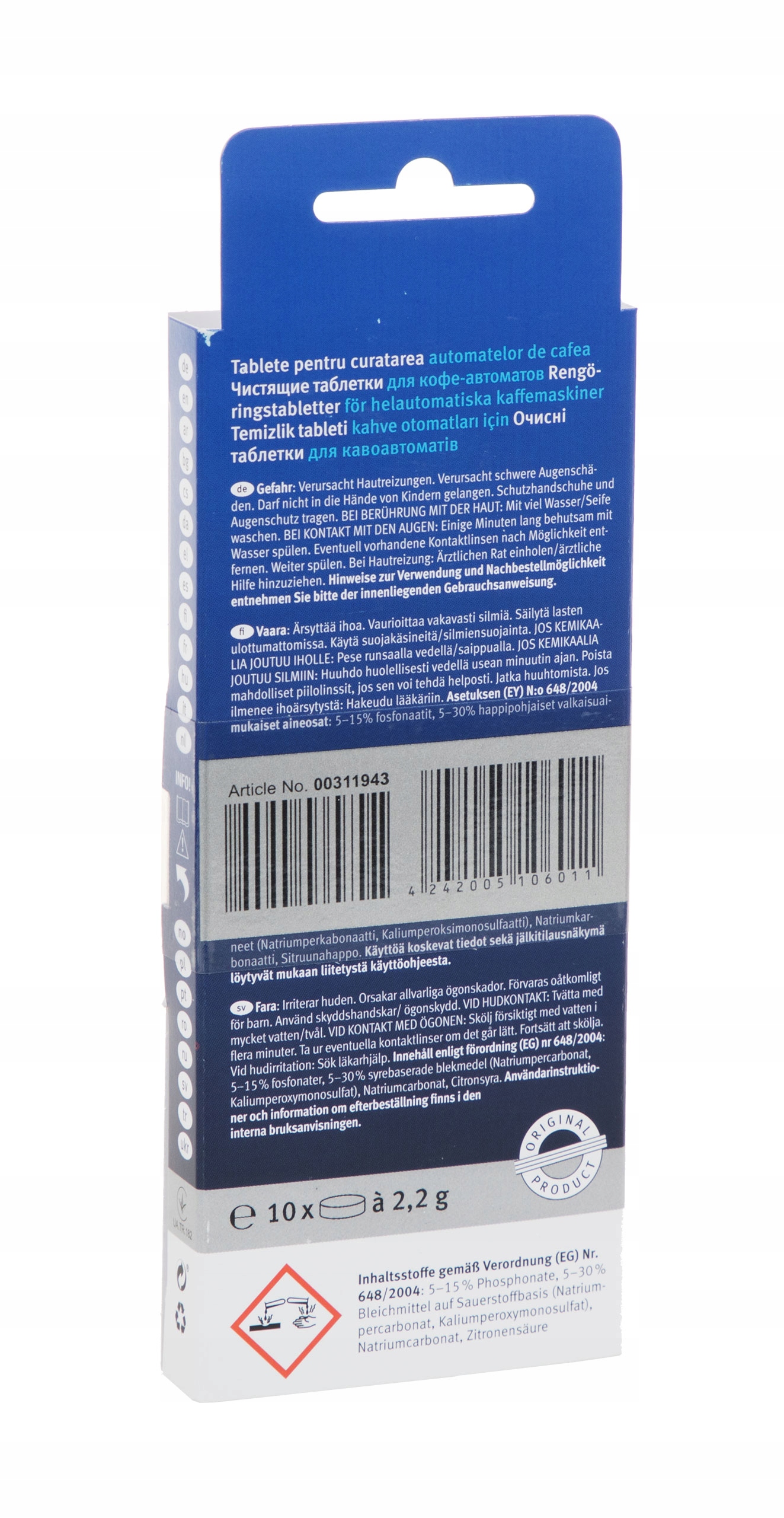 TABLETKI CZYSZCZĄCE BOSCH SIEMENS TZ60001 310575 Marka Bosch