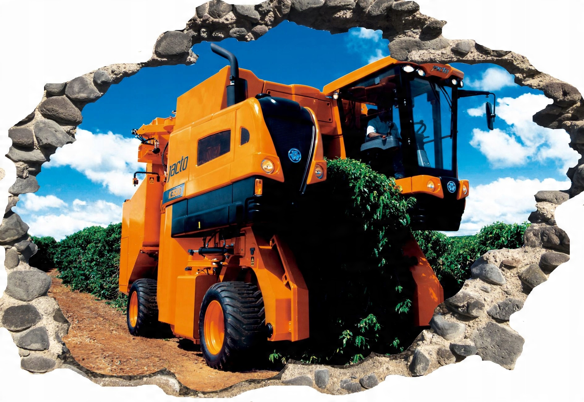 

Naklejki Traktor, Maszyny rolnicze