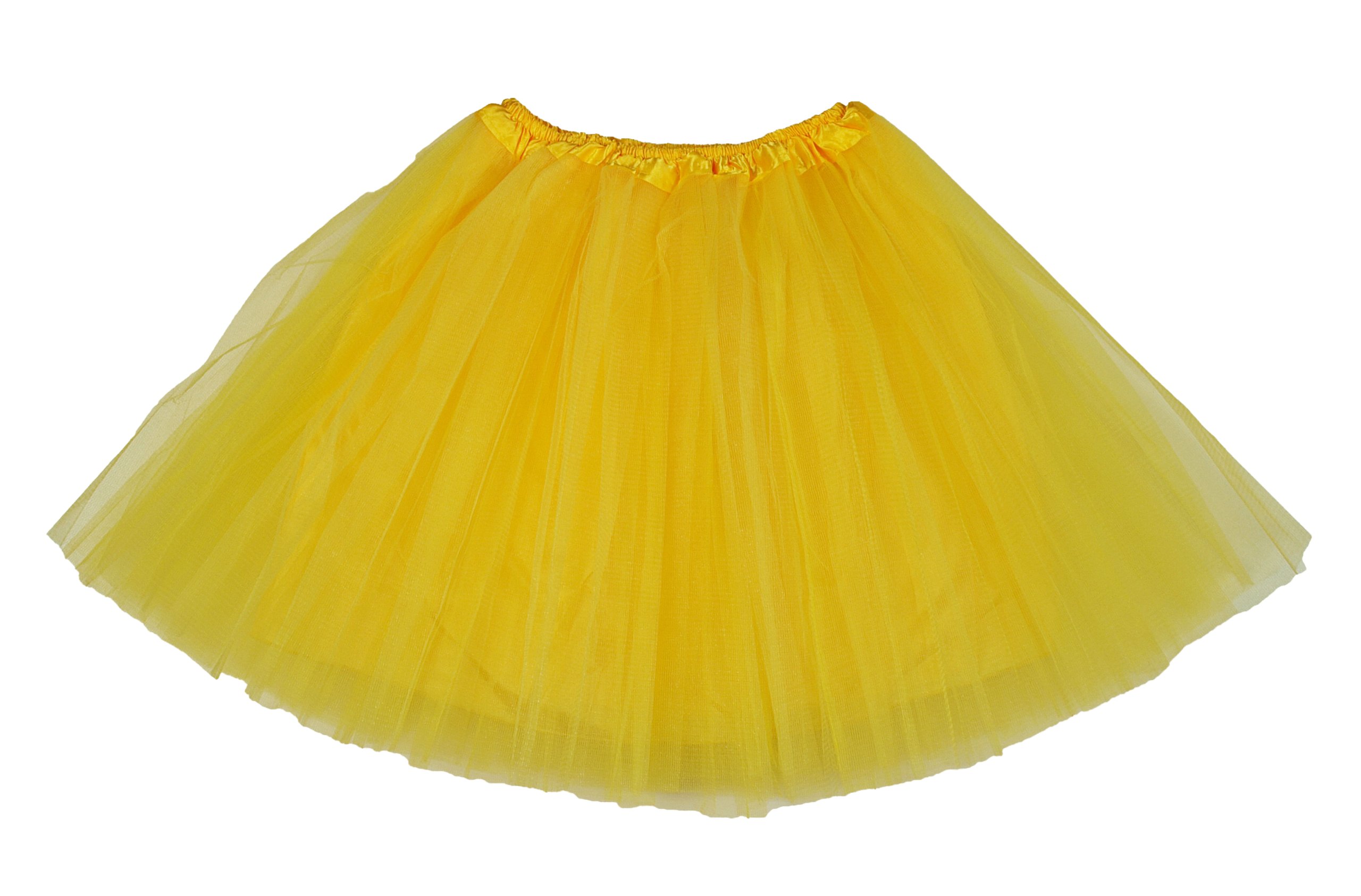 SPÓDNICZKA TIULOWA PODSZEWKA SPÓDNICA 40 cm żółta Marka inna