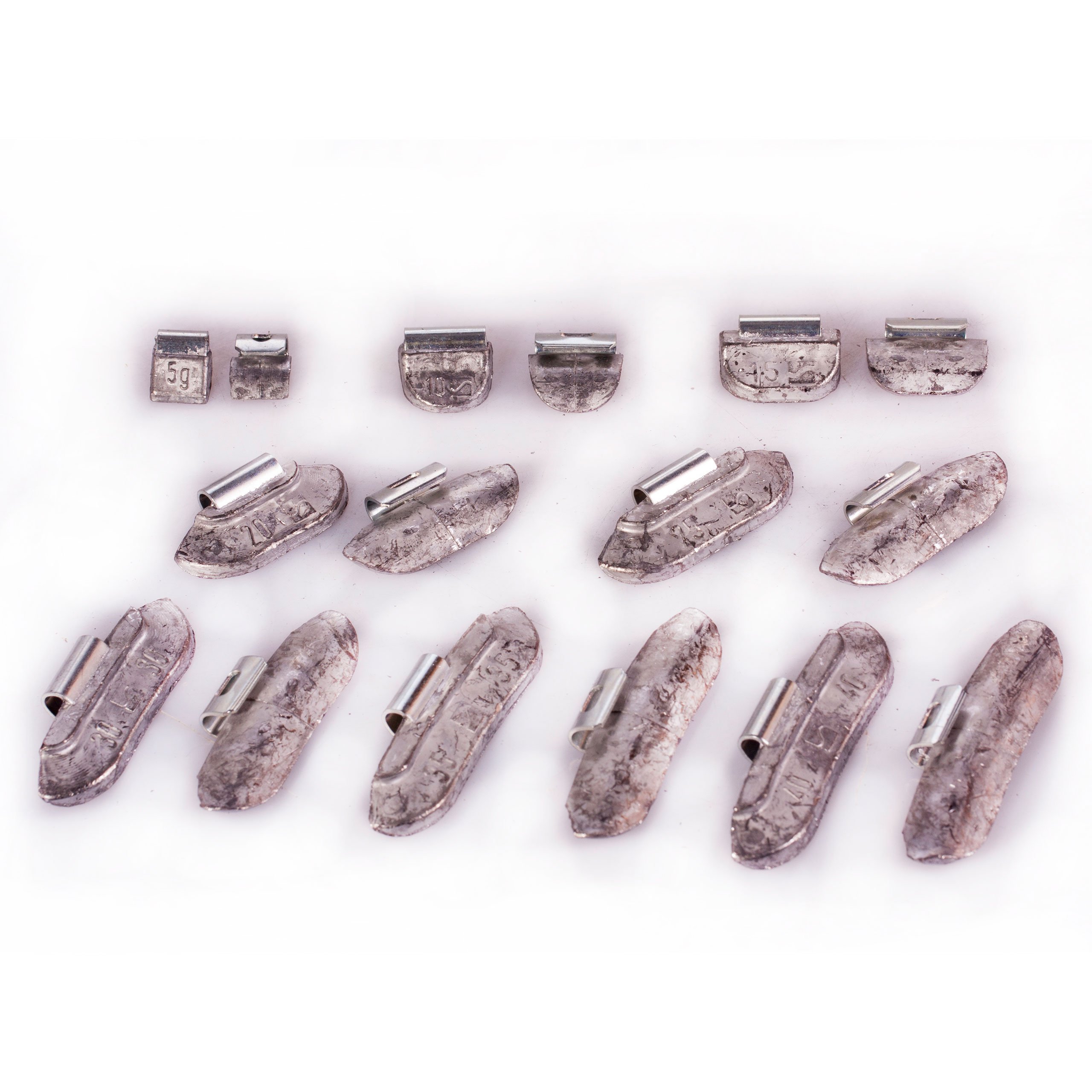 Ciezarki do felg stalowych HOFMANN 5g 40g 800szt Mark Hofmann