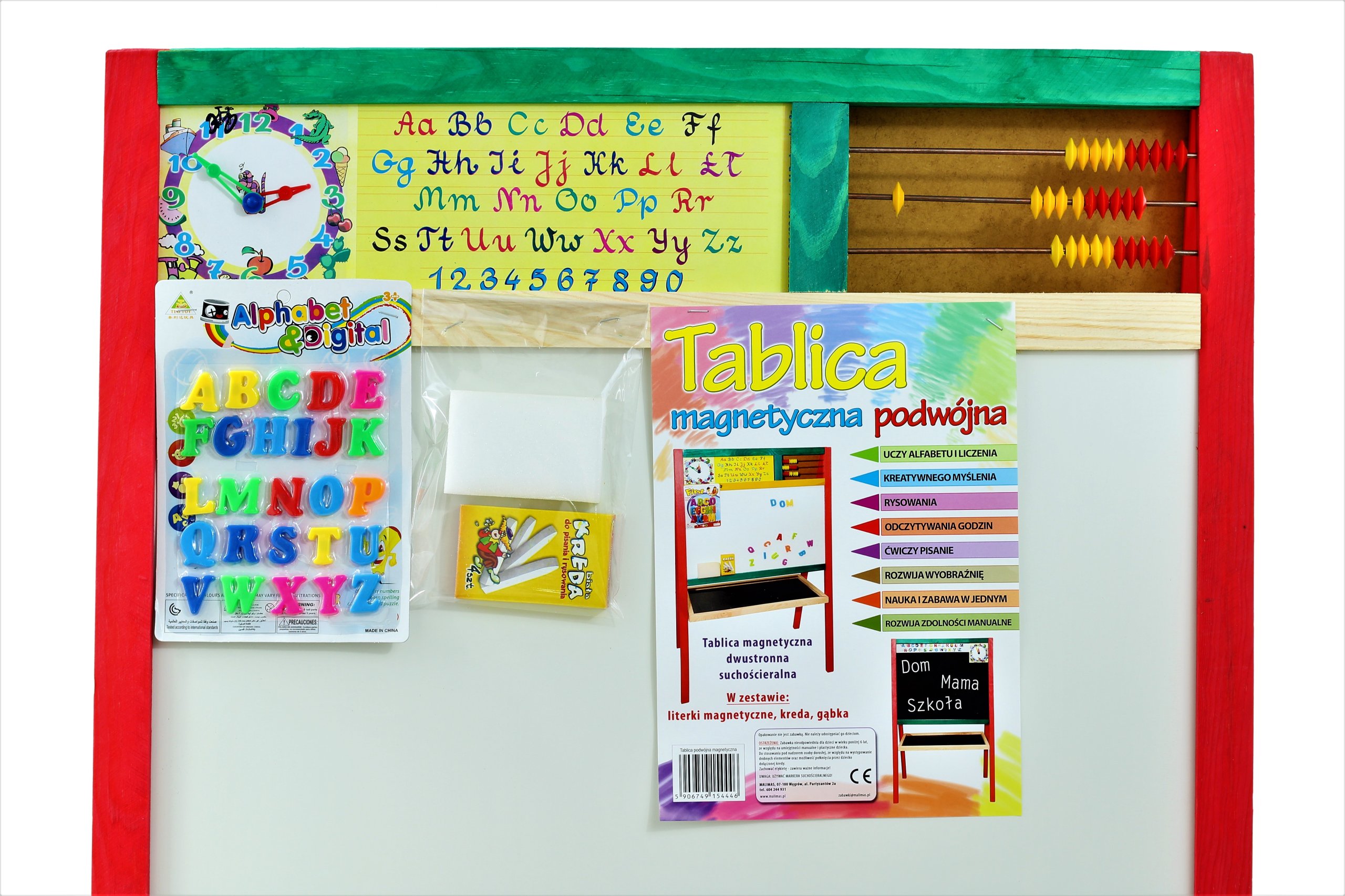 MEGA ! TABLICA KREDOWO / MAGNETYCZNA + LICZYDŁO Bohater brak